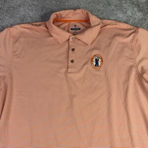 Putterboy Shirt Men’s XL Orange Performance Golf Polo 2014 U. S. Open Pinehurst